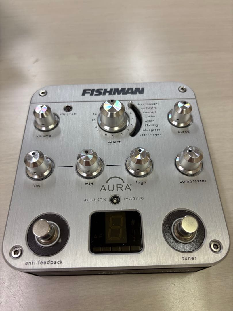 【美品】FISHMAN Aura Spectrum DI プリアンプ