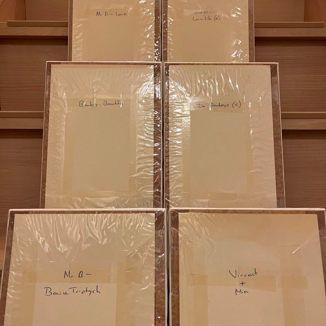 【ビンテージ品】ポップアートパネル　6枚セット　31cm×21cm