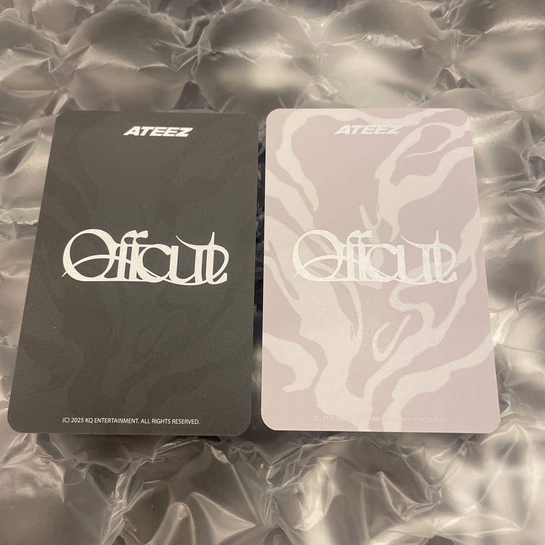 ateez offcut ホンジュン トレカ アチズ fanplday