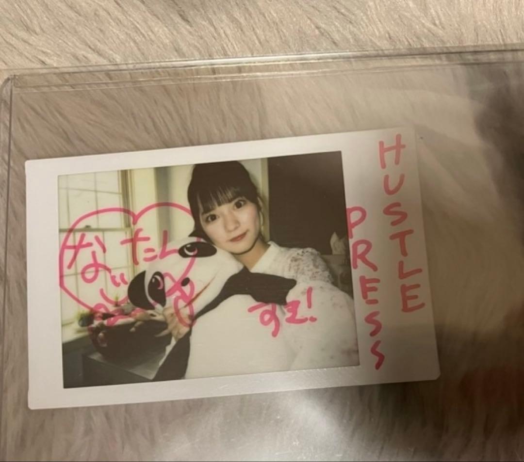 齊藤なぎさ　チェキ　証明書あり　イコラブ 手放すかは迷ってます。