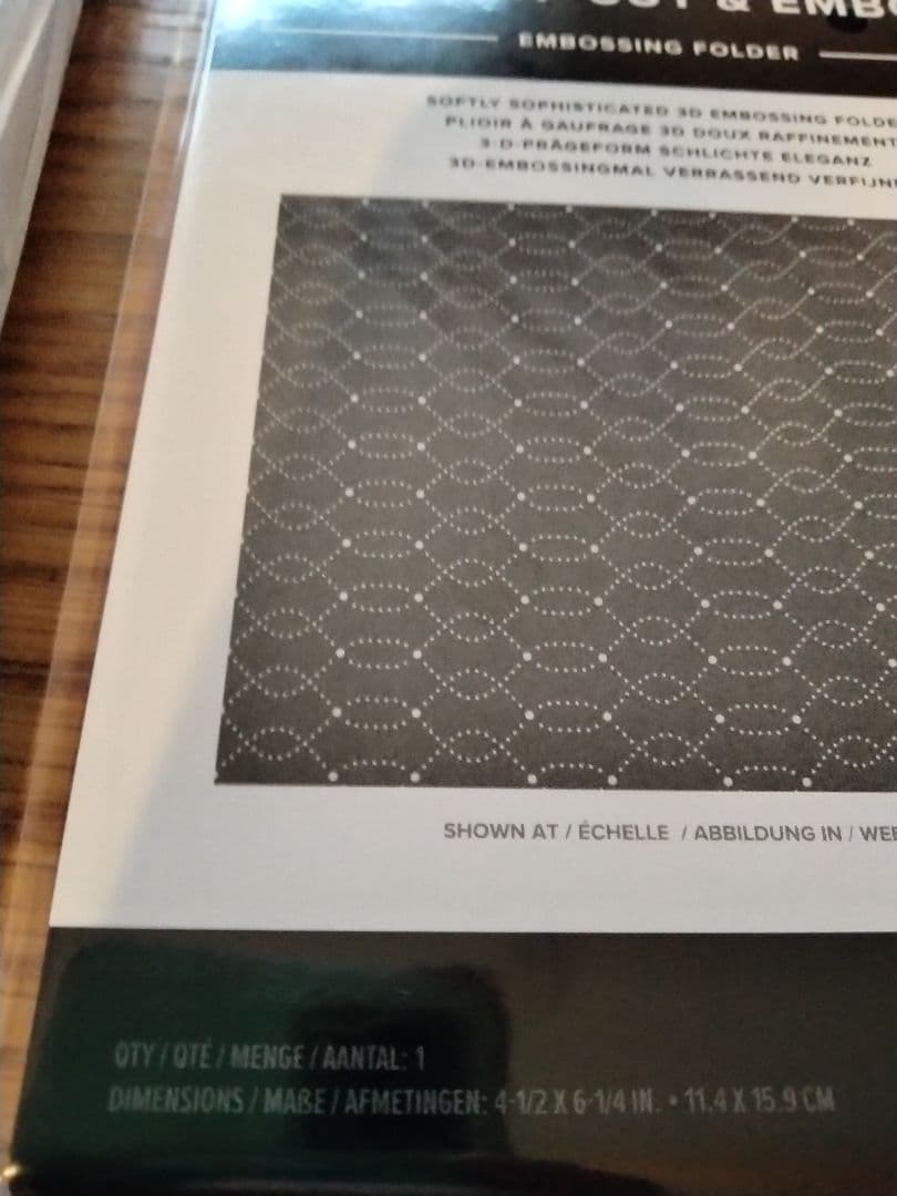 １点限り♡未使用　新作　スタンプ＆エンボスフォルダーセット　スタンピンアップ