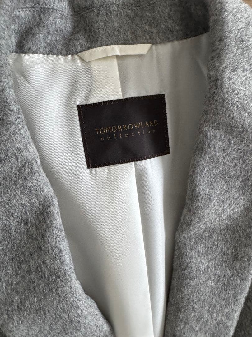 TOMORROWLAND グレー チェスターコート