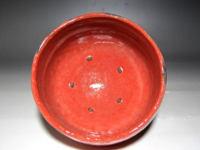 楽十三代 惺入 赤茶碗「瑞雲」裏千家淡々斎花押ｋ160