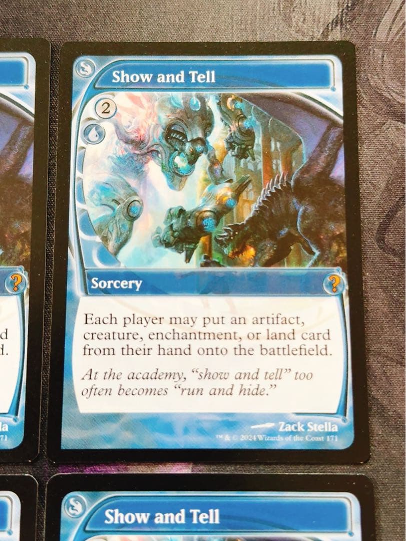 実物提示教育　英語　4枚セット