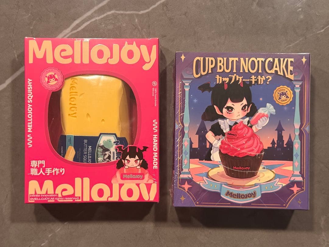 【新パッケージ】Mellojoy メロジョイ バター カップケーキか？新品未開封