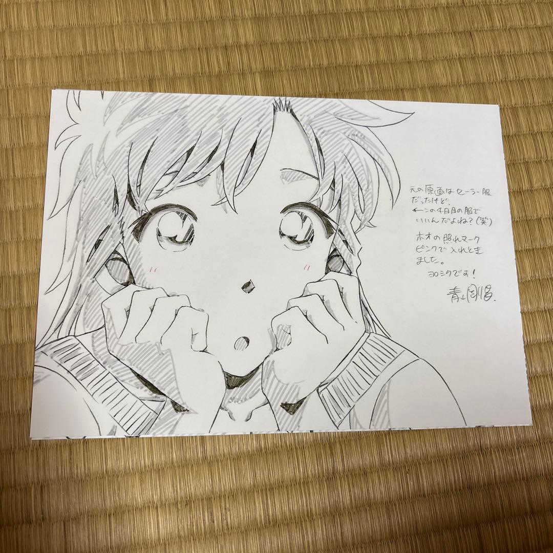 名探偵コナン　100万ドルの五稜星　卓上複製原画5枚セット