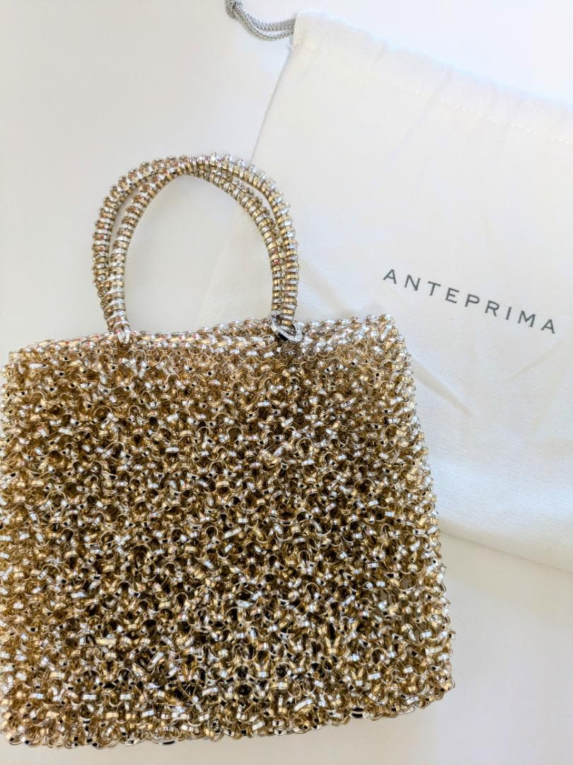 アンテプリマ/ANTEPRIMA スタンダード ミニアトゥーラ/シルバーゴールド