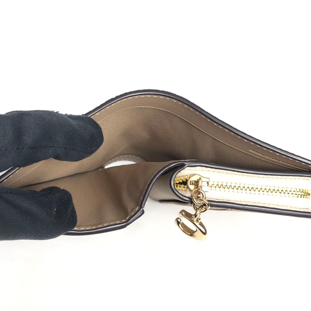 COACH コーチ 二つ折り財布 スヌーピー SNOOPY PEANUTS