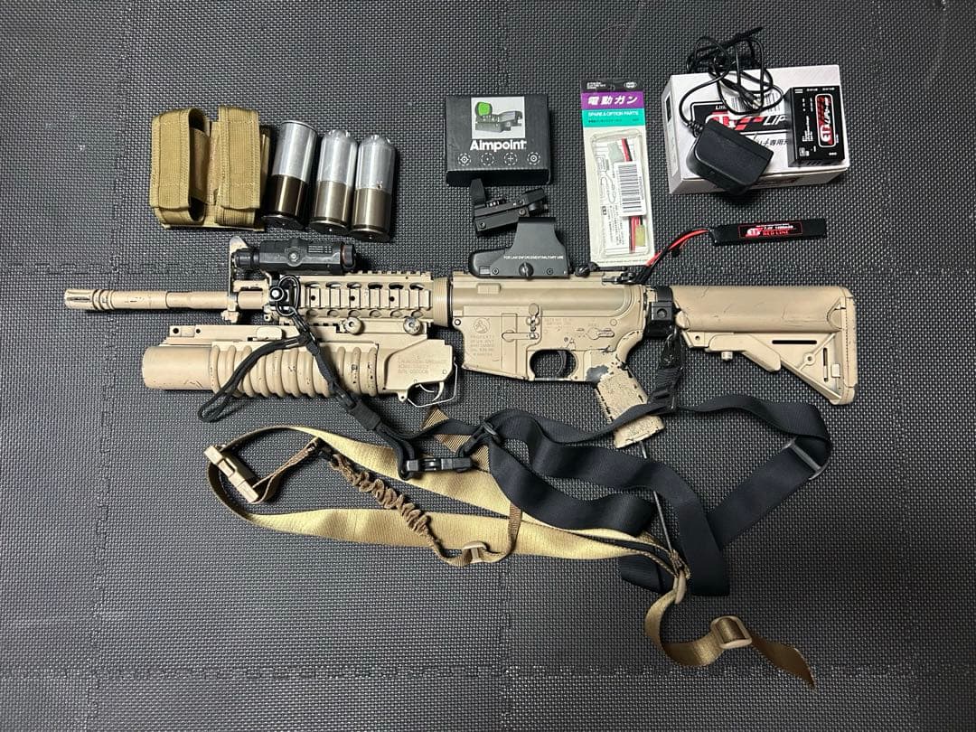 東京マルイ 次世代 電動ガン SOPMOD M4 リポ化　内部カスタム済