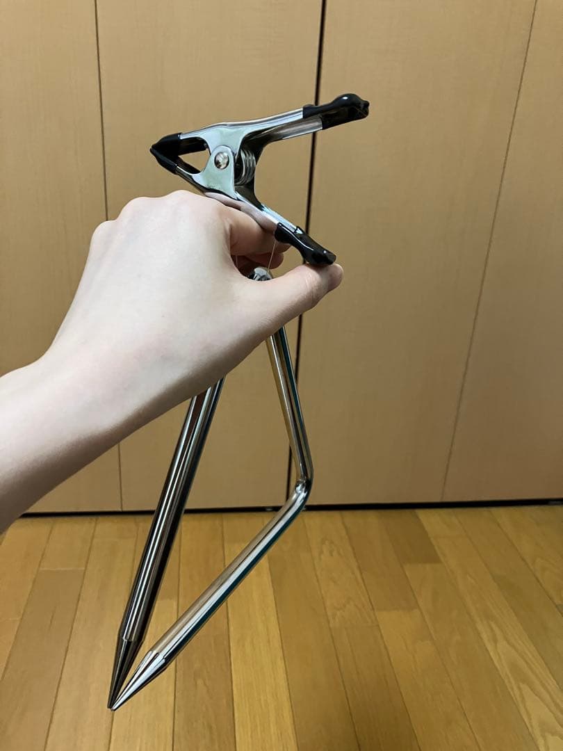 【4点セット】1.トライアングル 2.ケース 3.ホルダー 4.ビーターセット