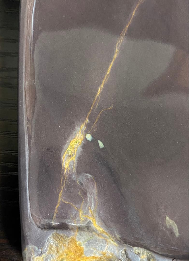 端渓硯,老坑,金線