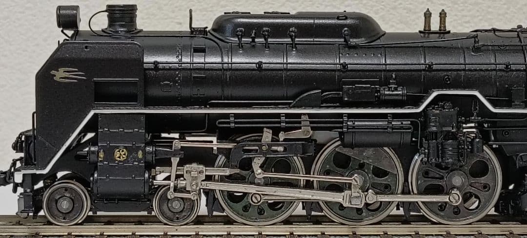 HOゲージ 天賞堂 Ｃ622号機蒸気機関車、モーター交換、メンテナンス済