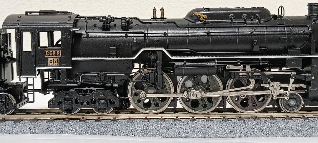 HOゲージ 天賞堂 Ｃ622号機蒸気機関車、モーター交換、メンテナンス済