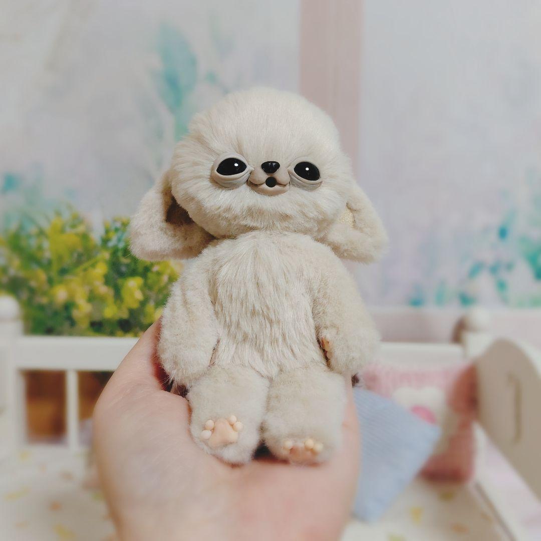 チワボボちゃん ②　おしゃぶり付き　アートドール　ぬいぐるみ