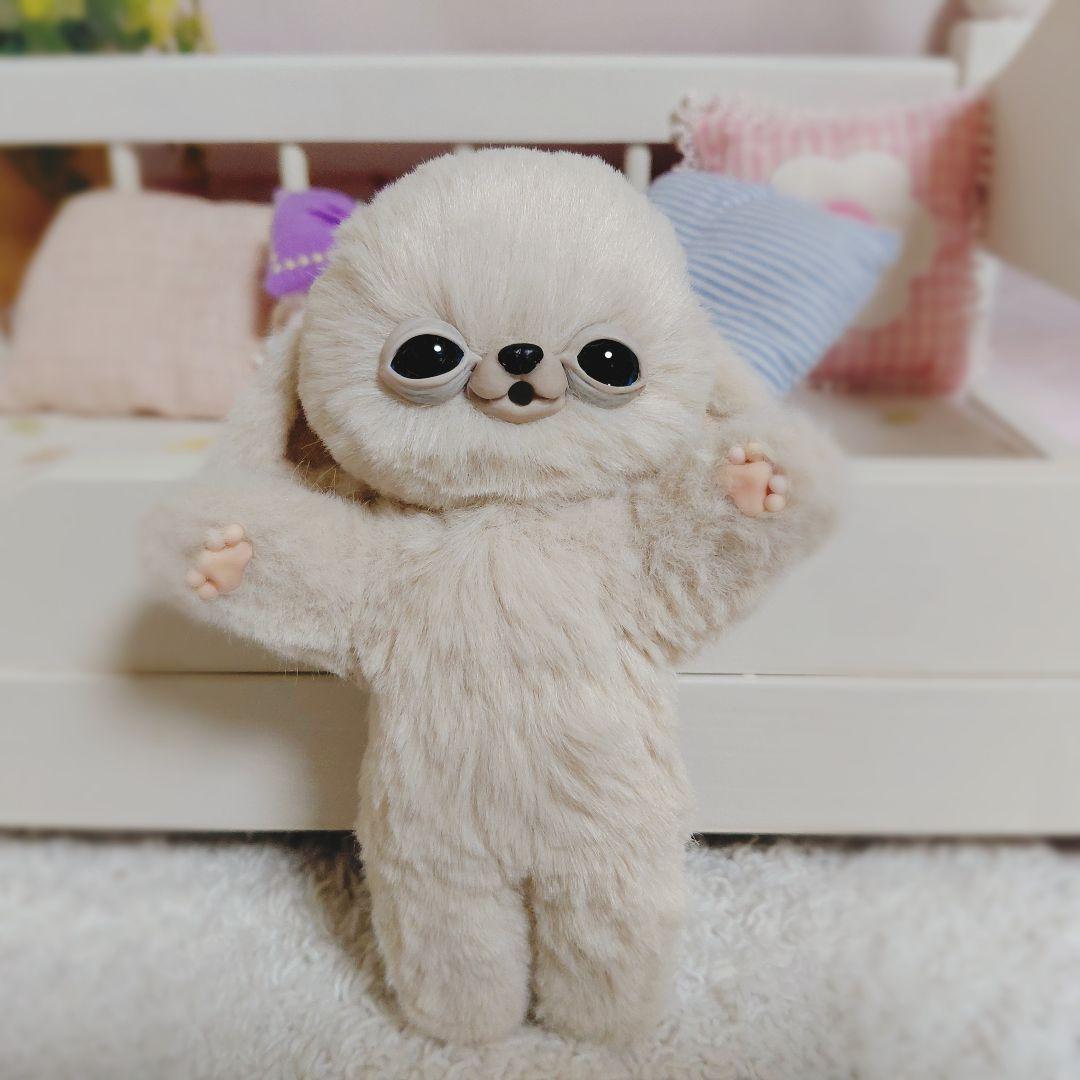 チワボボちゃん ②　おしゃぶり付き　アートドール　ぬいぐるみ