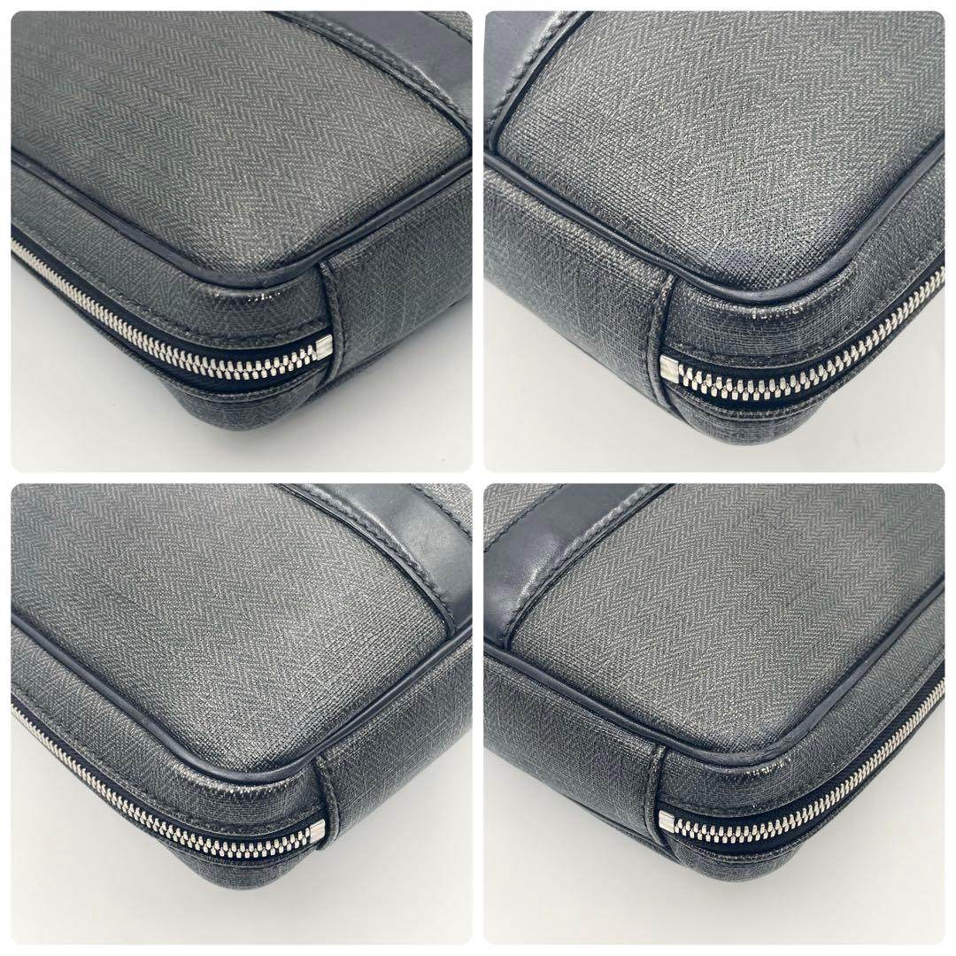 ブルガリ ウィークエンド ブリーフケース 2way ビジネスバッグA4可 PVC