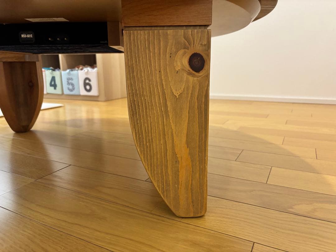 ケンさま専用　広松木工　GALA サークルテーブルこたつ