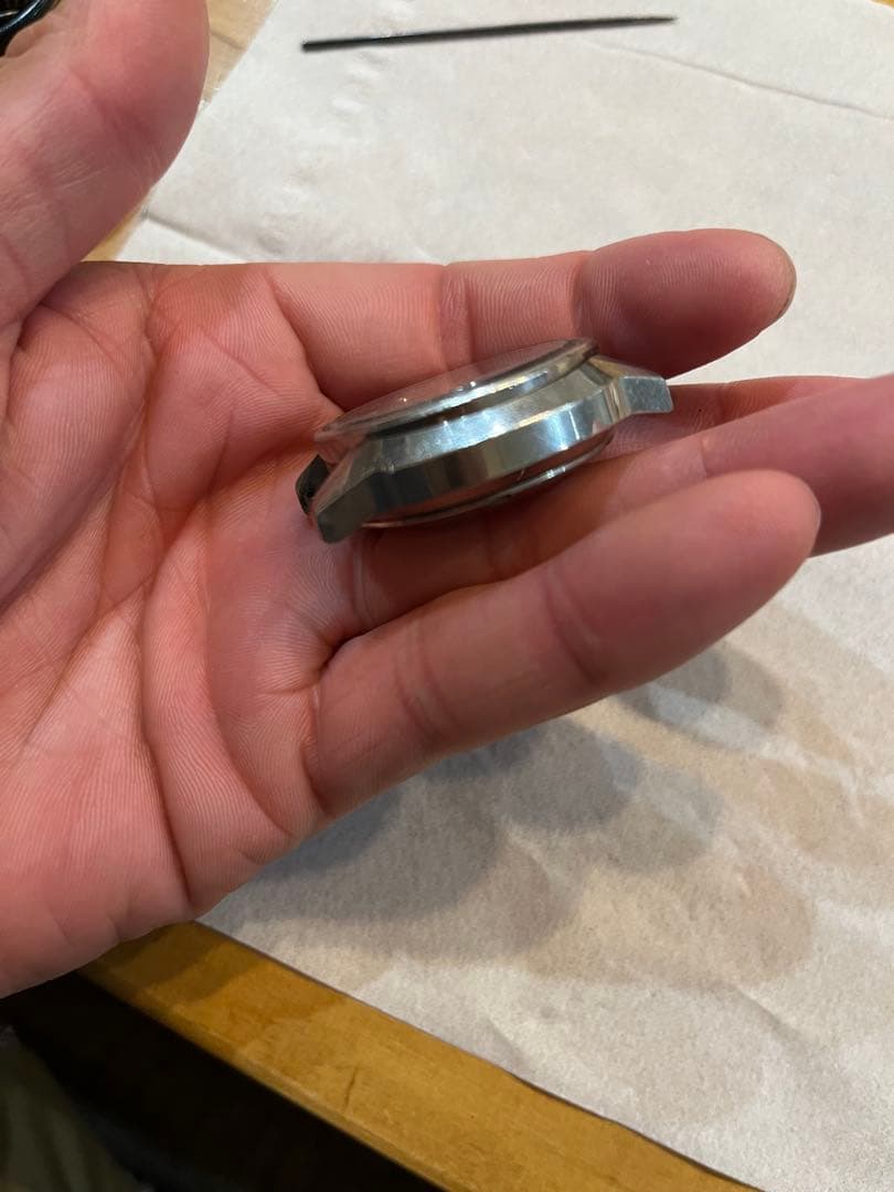 6139-8050 セイコー　スピードタイマー　不動ジャンク　巻棒抜　部品取りに