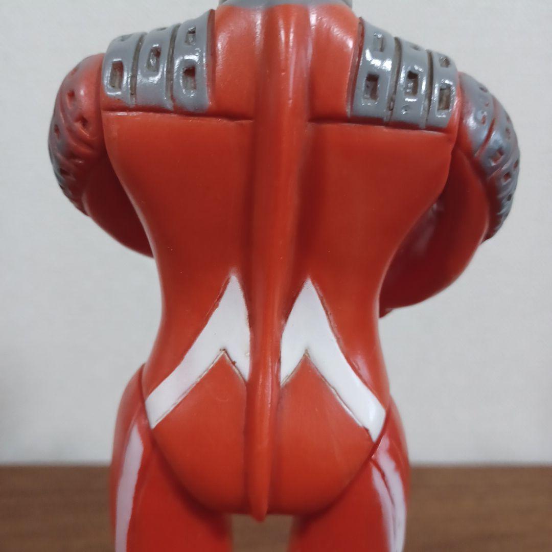 当時もの　希少マルサン製　290㎜「ウルトラ　セブン」ソフビフィギュア