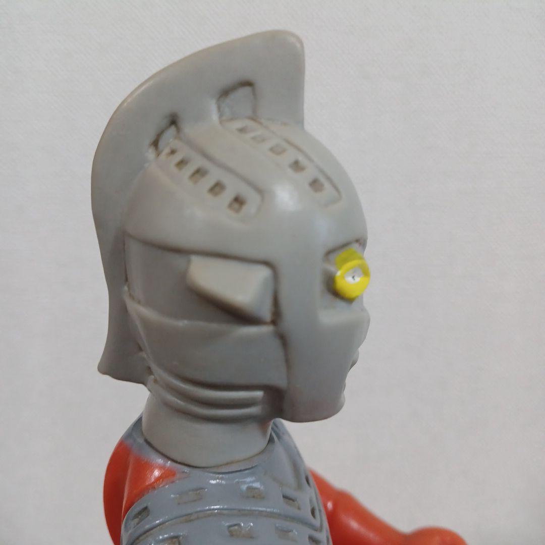 当時もの　希少マルサン製　290㎜「ウルトラ　セブン」ソフビフィギュア