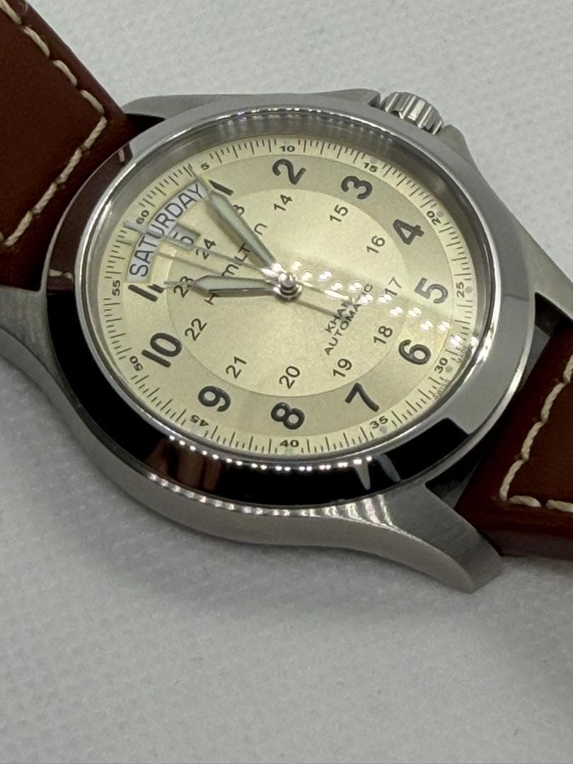 た*い様 4日迄！ハミルトン カーキ フィールド キング オート H644555