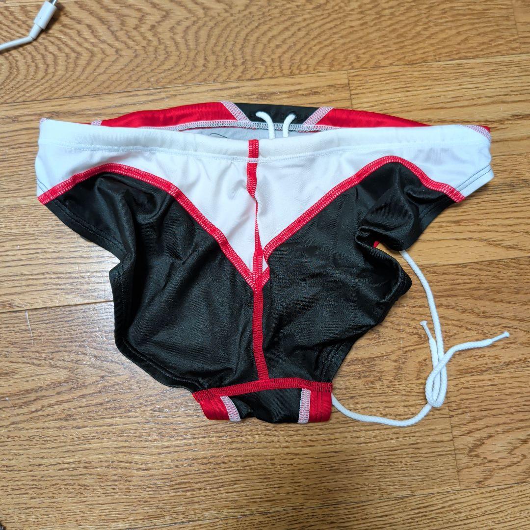 speedo 競泳水着 ブラック/レッド