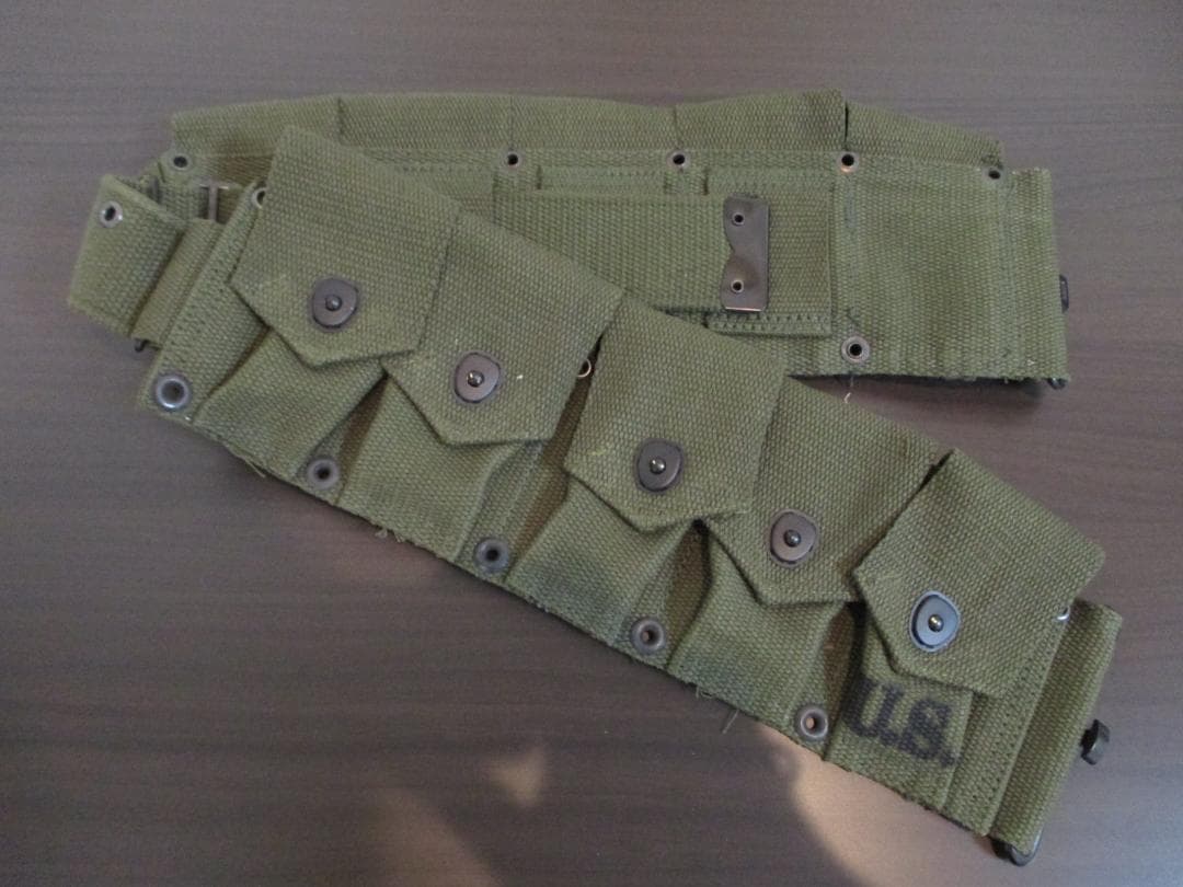 新品　レプリカ　OD色　米軍　M1923　ピストルベルト　マガジンポーチ