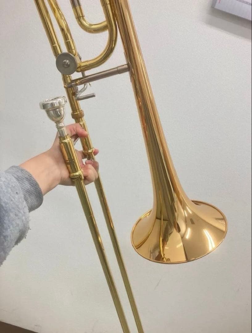 テナーバストロンボーン YAMAHA YSL-456G中古