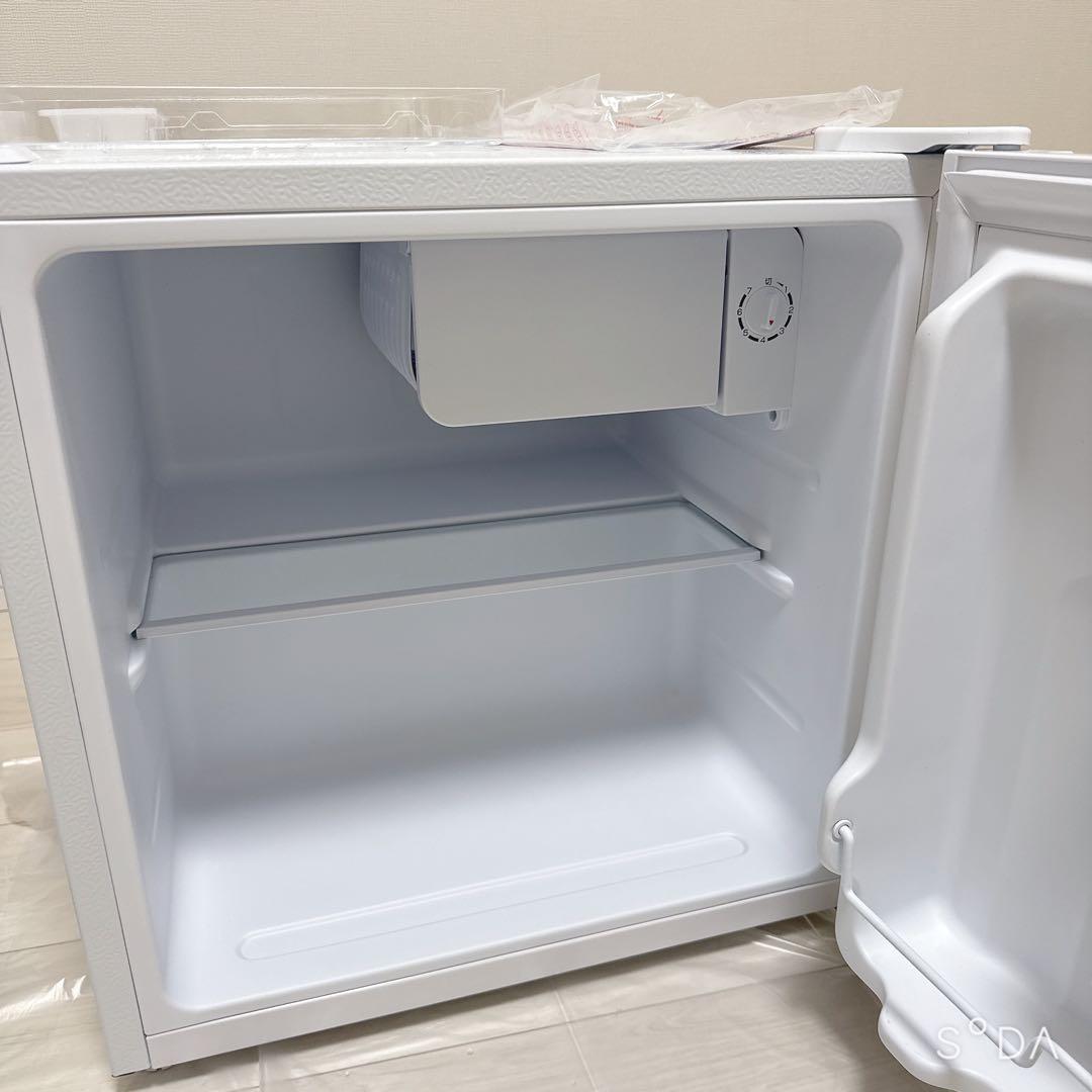 冷蔵庫 小型 1ドア 46L ホワイト MAXZEN JR046ML01WH
