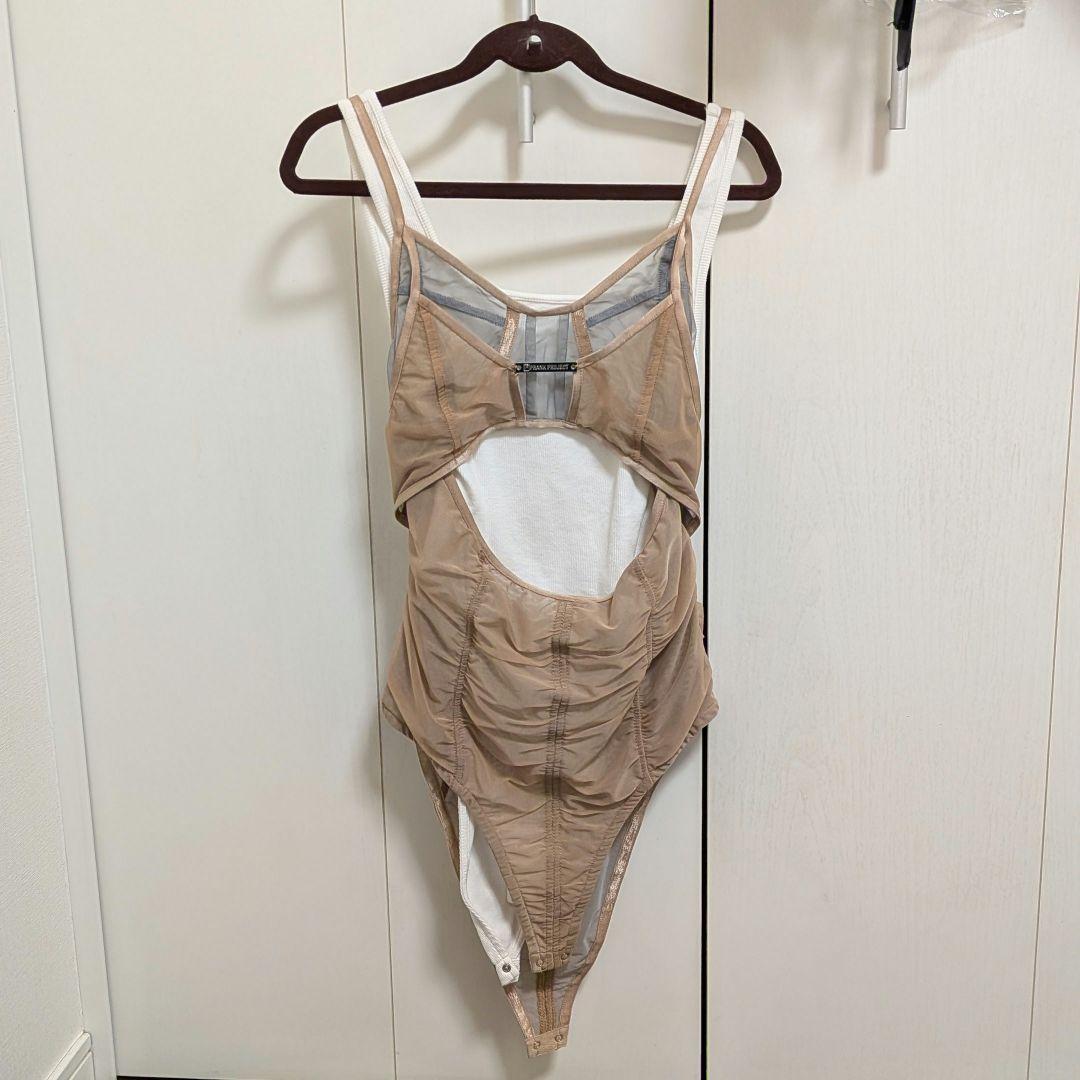 プランク プロジェクト/レイヤードチュールキャミボディスーツ