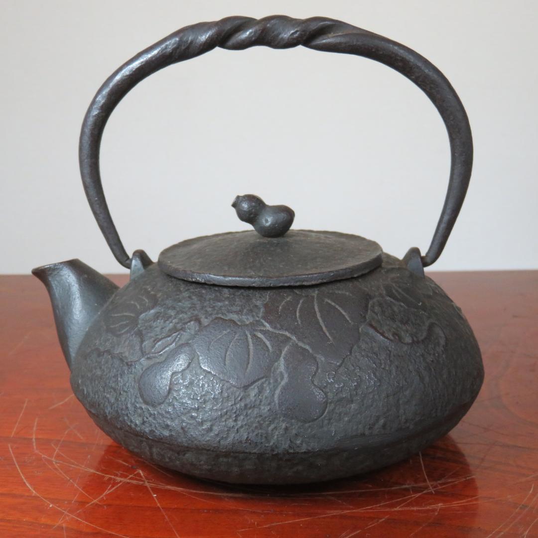 鉄瓶 ひょうたん 銘あり
