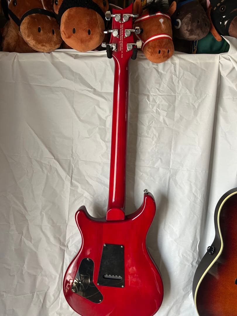 タ*読様 PRS SE Custom24 レッドエレキギター