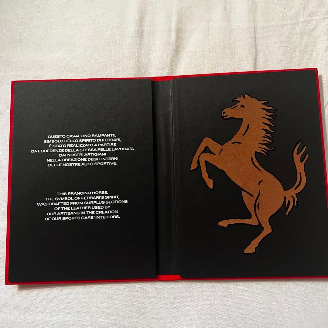フェラーリ　レザー　デコレーション