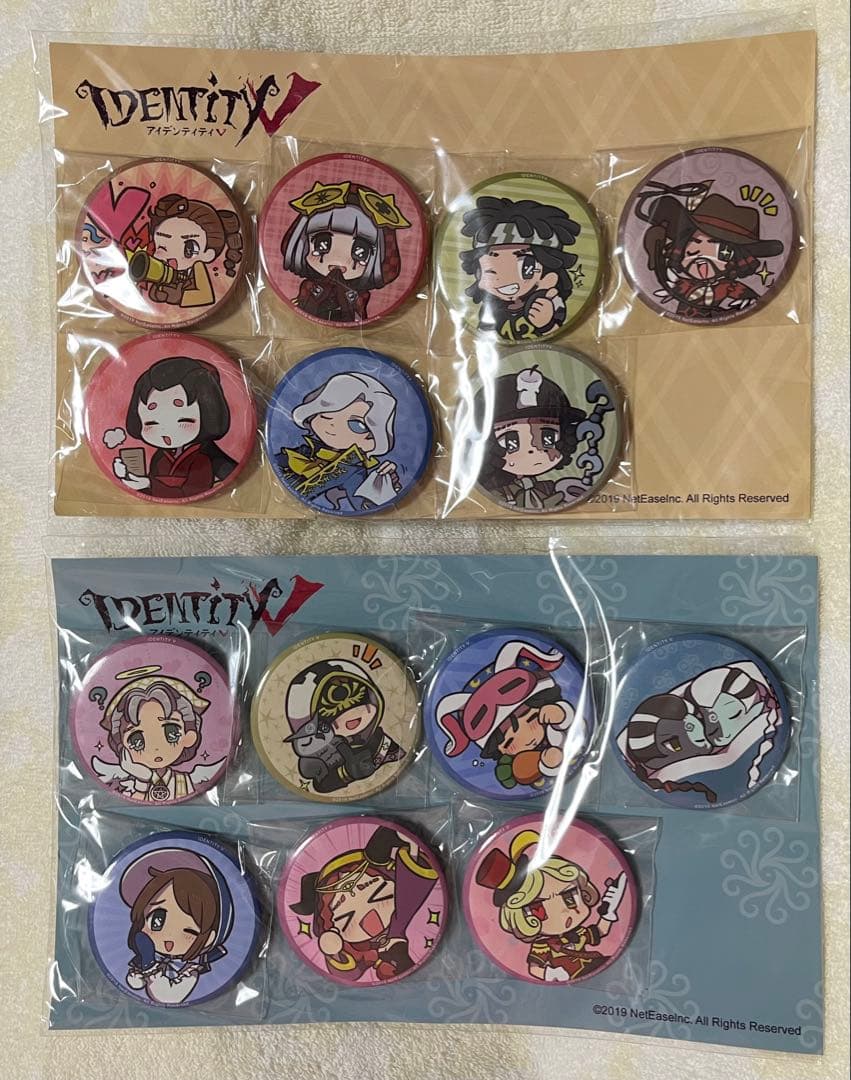 缶バッジ7個セットA B「Identity V 第五人格」 C96グッズ