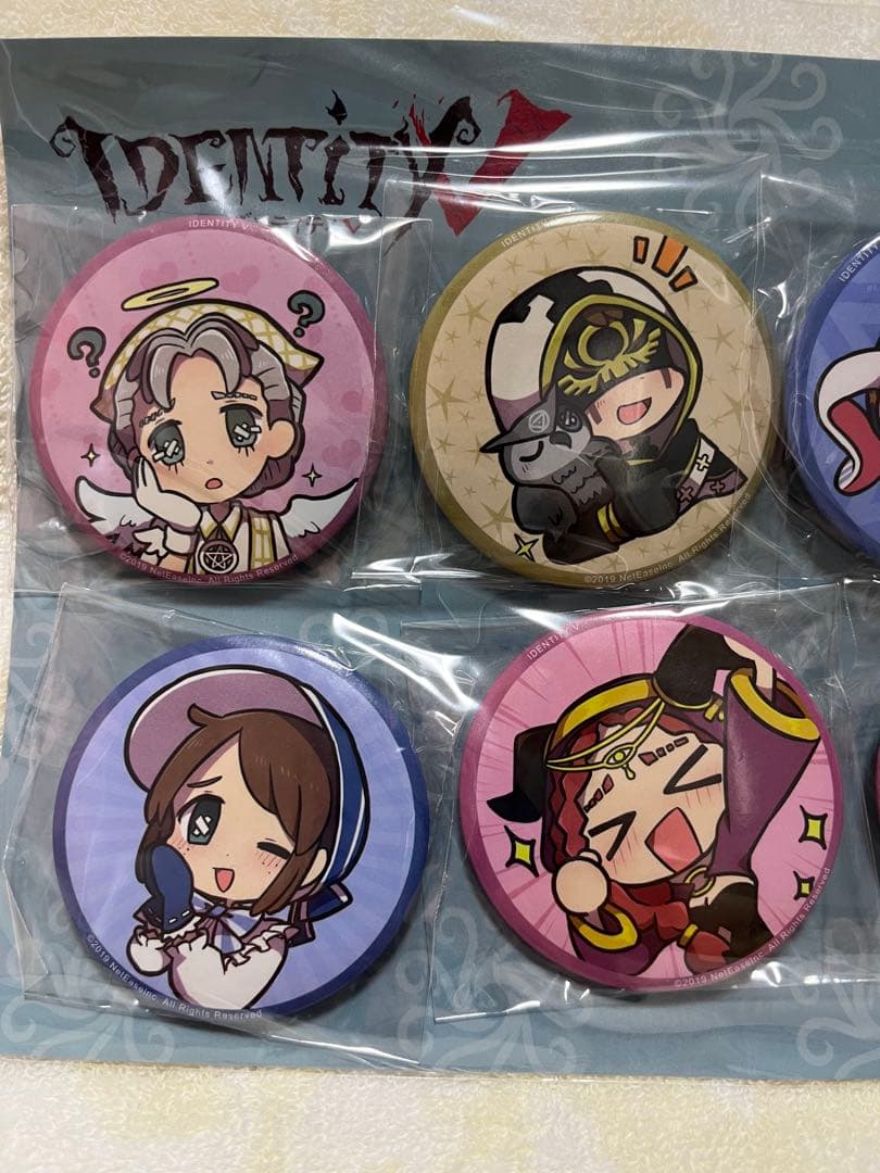 缶バッジ7個セットA B「Identity V 第五人格」 C96グッズ