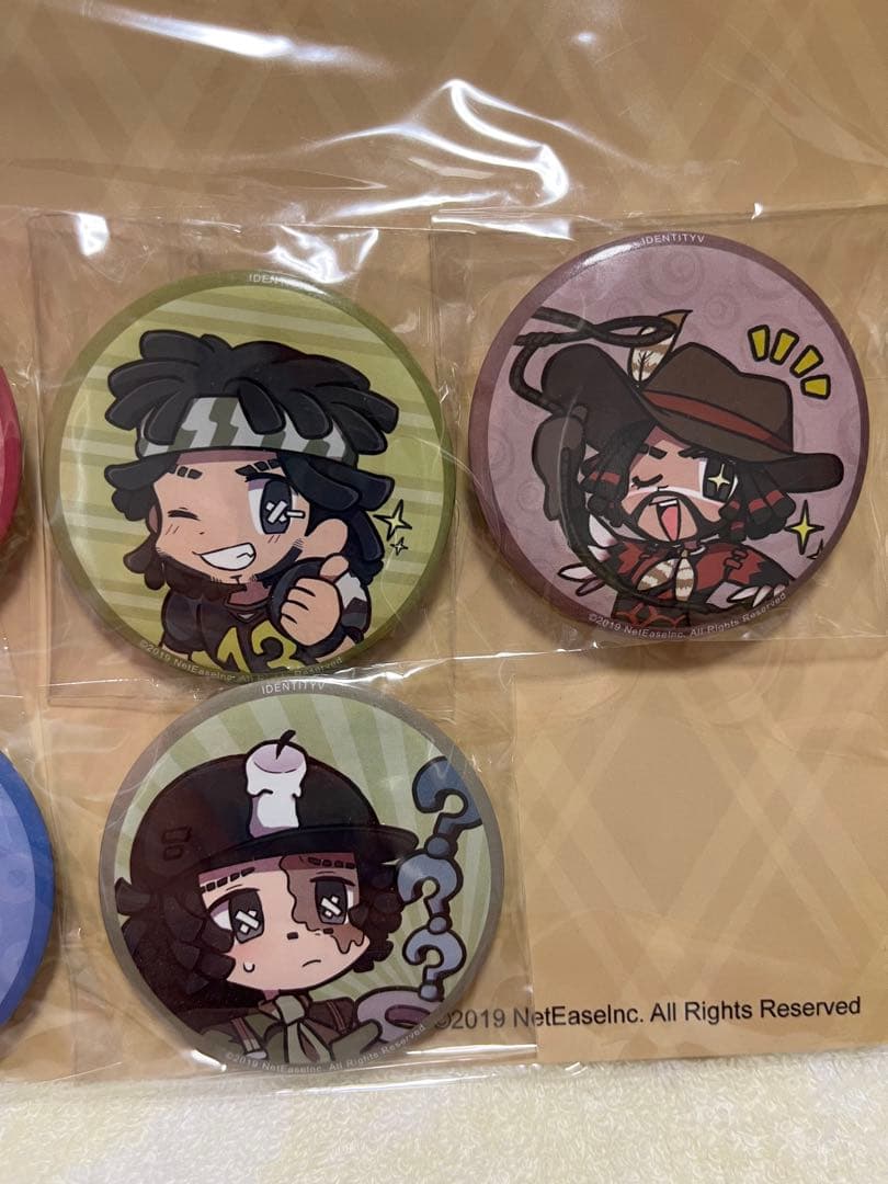 缶バッジ7個セットA B「Identity V 第五人格」 C96グッズ