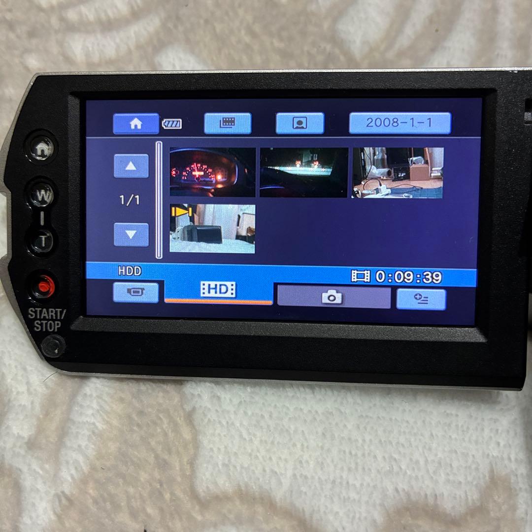 美品ソニー ハンディーカムHDR-SR11 シルバービデオ カメラ 動作確認済