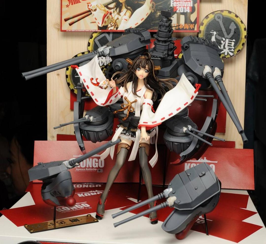 パーツ破損有 艦これ 艦隊これくしょん 金剛 真 改ニ ガレージキット