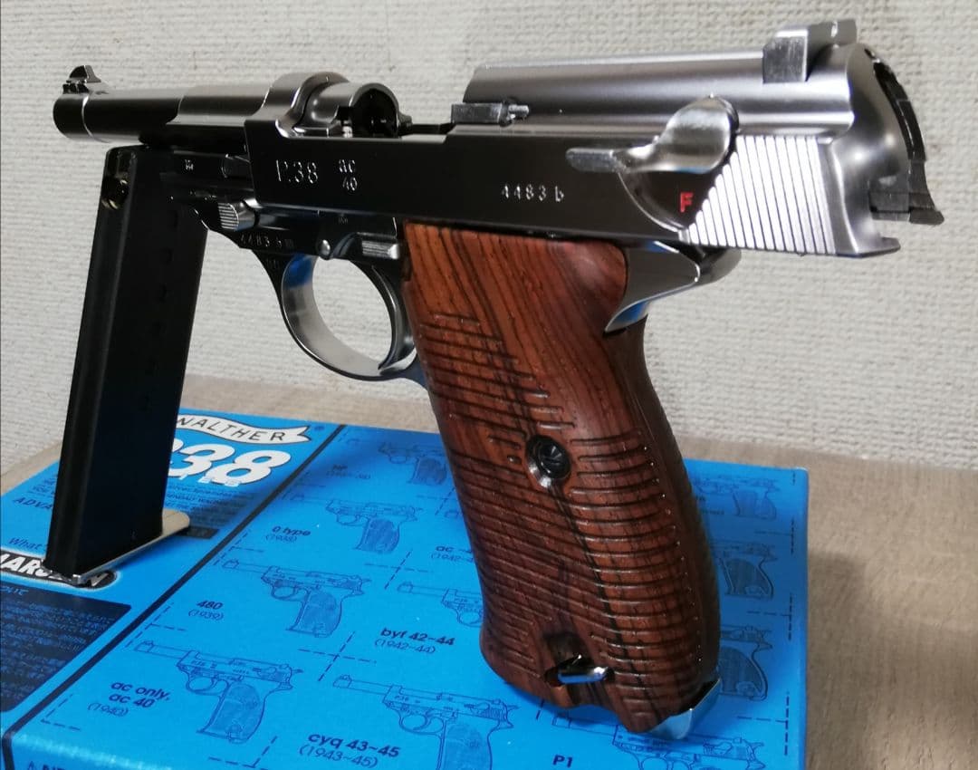 本日終了⭐Maruzen WALTHER P38 ac40 木製グリップ⭐