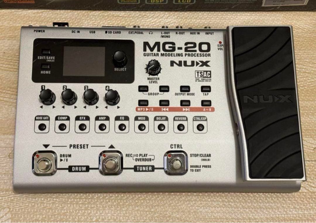 NUX MG-20 マルチエフェクター ニューエックス MG-20