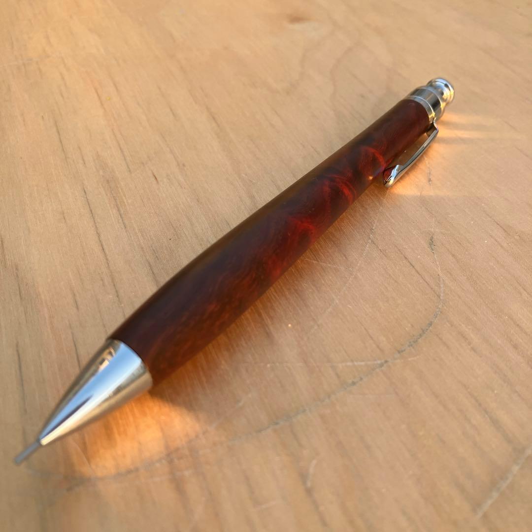 工房楔 シアメースローズウッド ペンシル楔 シャーペン