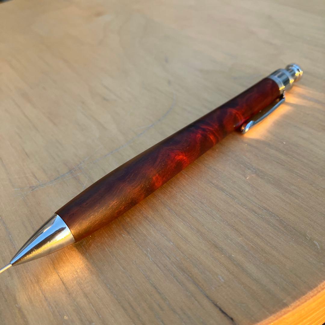 工房楔 シアメースローズウッド ペンシル楔 シャーペン