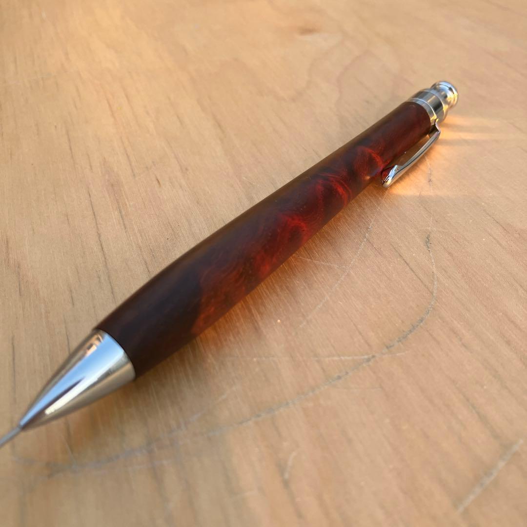 工房楔 シアメースローズウッド ペンシル楔 シャーペン