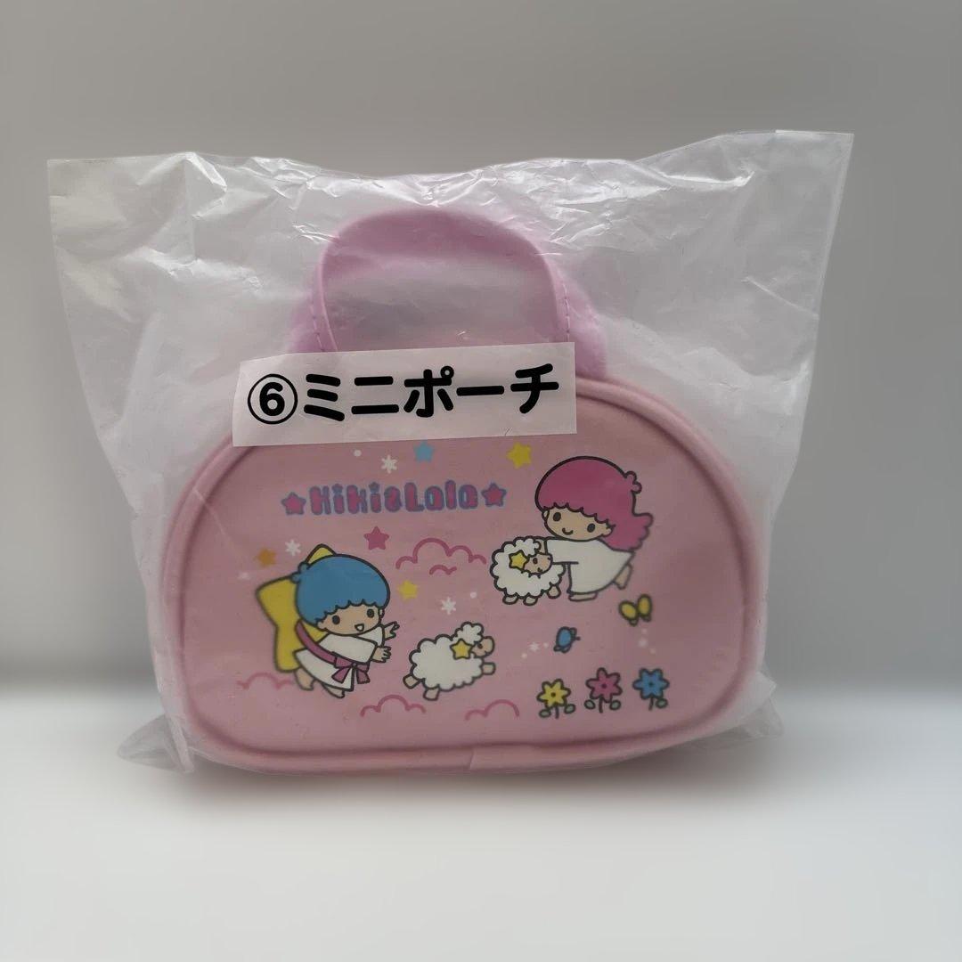 キキララくじ 10点セット　ティーポット マグカップ バッグ ポーチ ひざかけ