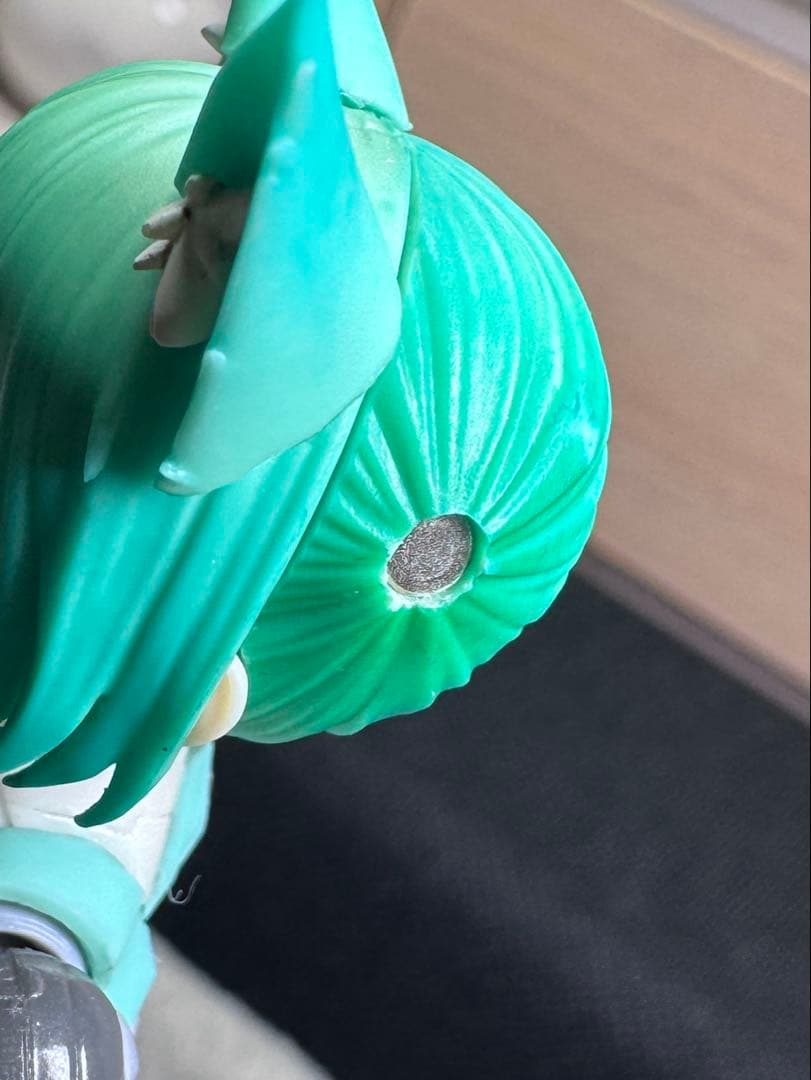 muscuto メカガデ子1.0 部分塗装&トップコート(髪の毛に破損あり)