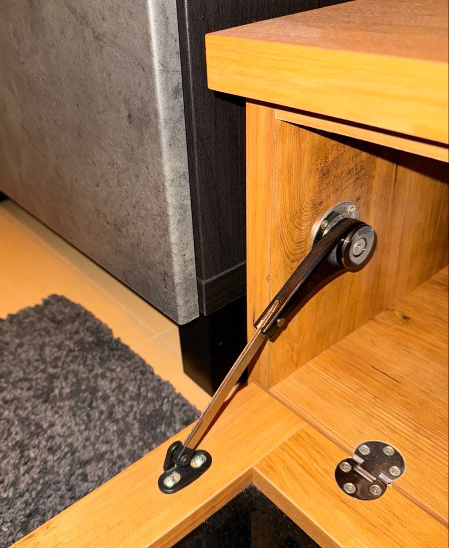 【値下げ】ローボード テレビ台 140cm幅 ナチュラルウッド 大川家具 東馬