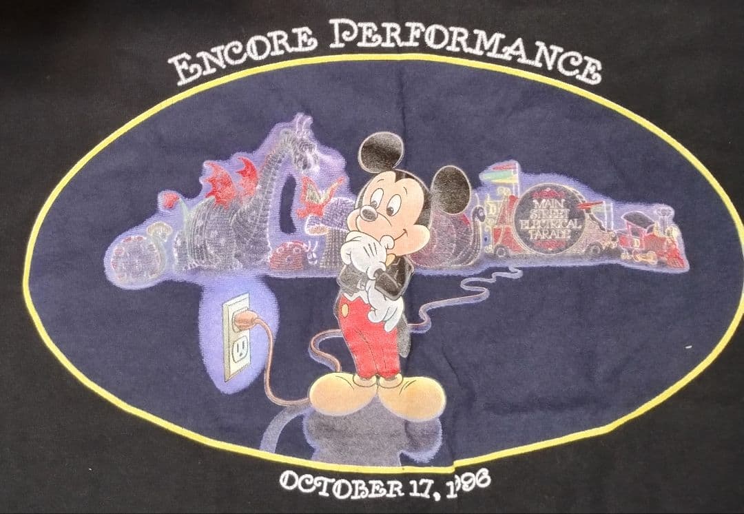 超レア ミッキー x メインストリート・エレクトリカルパレード Tシャツ XL