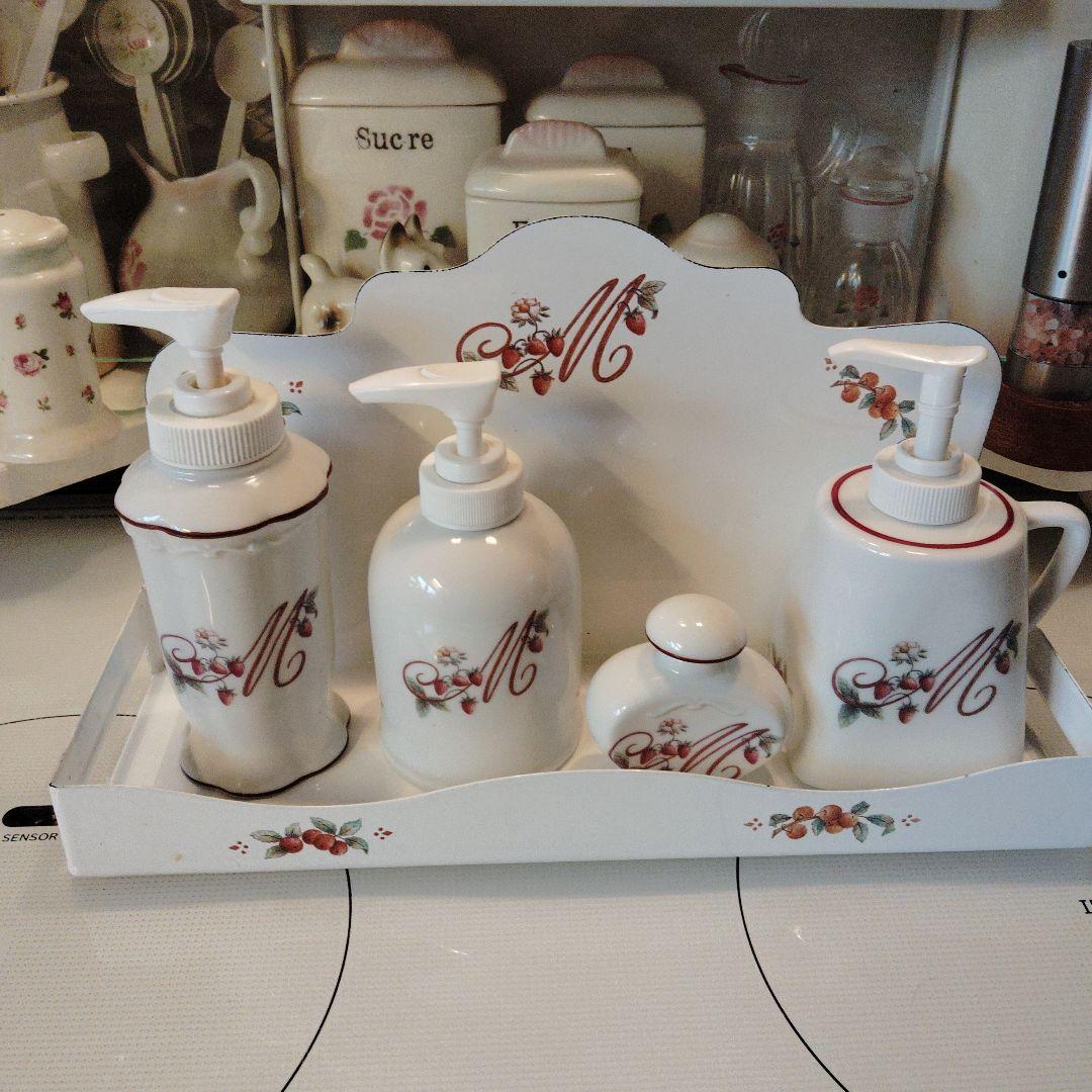 マニーロココ陶器5点セット