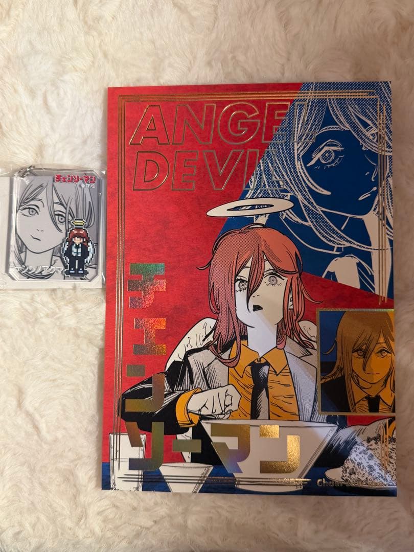 チェンソーマン　シックアクリルキーホルダー箔押しイラストカードコレクション