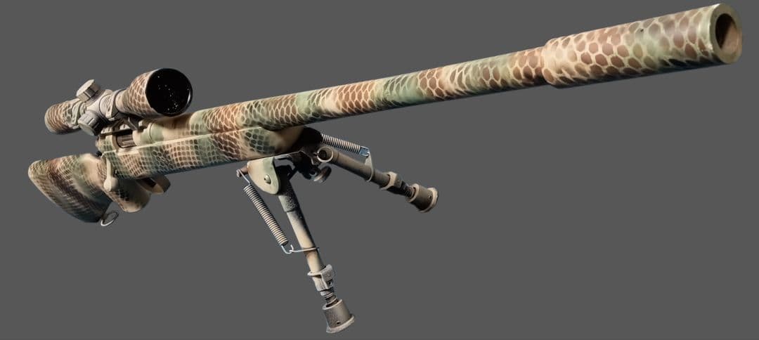 フルカスタム VSRー10プロスナイパー デザート塗装 東京マルイ